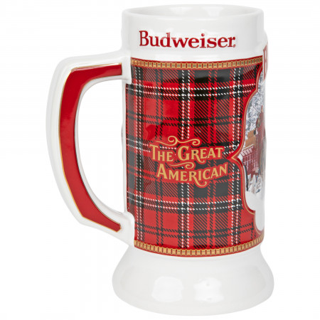 Budweiser 2021 Holiday Stein Ceramic Mug